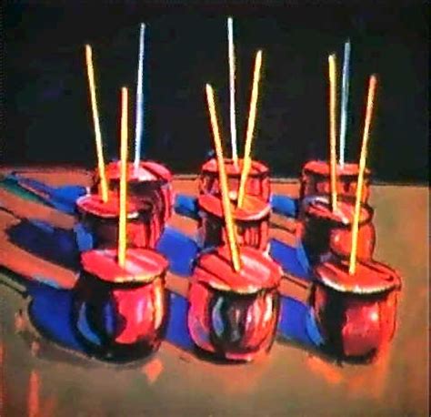 CANDY APPLES by Wayne Thiebaud on artnet