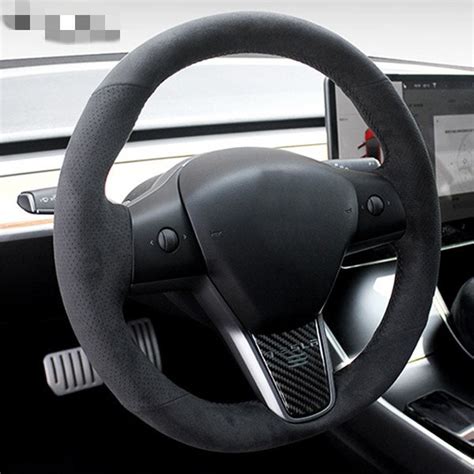 Tesla Steering Wheel Cover For Model 3/Y| EvoAutostore.com