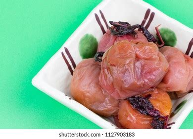 Japanese Style Food Umeboshi Stock Photo 1127903183 | Shutterstock