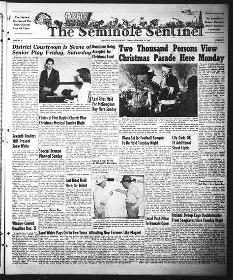 The Seminole Sentinel (Seminole, Tex.), Vol. 44, No. 2, Ed. 1 Thursday ...