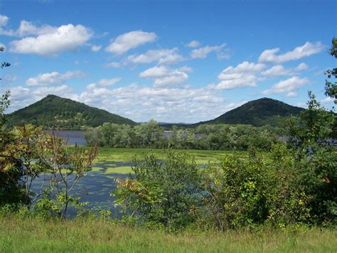 Winona, Minnesota looking across the Mississippi River. | Minnesota travel, Scenic, Day trips