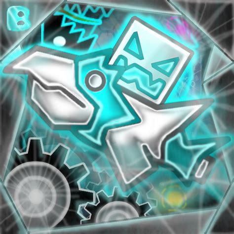 Geometry Dash Icon (REDO) by brenstar345 on DeviantArt