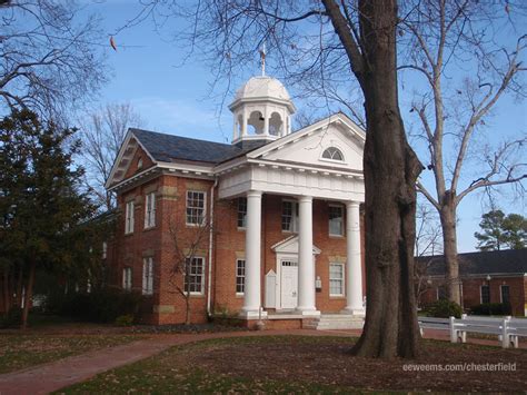 Historic Chesterfield County Courthouse Built 1917