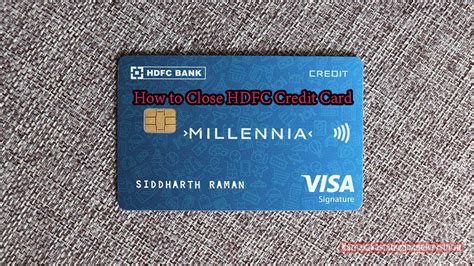 How to Close HDFC Credit Card 2024 HDFC Credit Card Cancellation