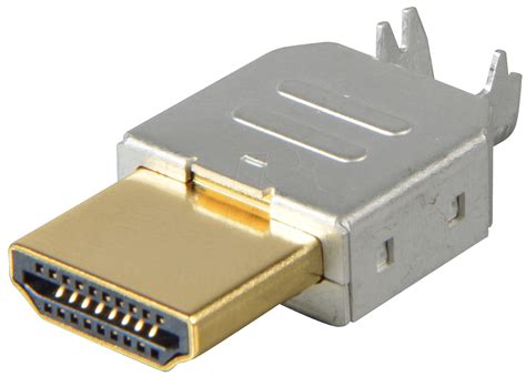 HDMI STM: HDMI plug 1.3, metal version at reichelt elektronik