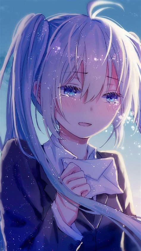 Xem ảnh trên Lazi | Lazi.vn - Cộng đồng Tri thức & Giáo dục Sad Anime Girl, Anime Girl Crying ...