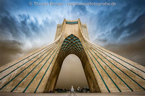 Azadi Tower at Teheran, Iran