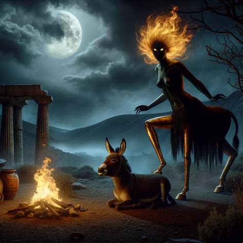 Empusa Greek Mythology: Unveiling the Supernatural Creatures of Ancient Greece - Old World Gods