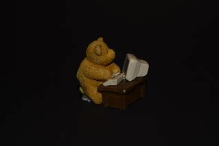 Computer Teddy | Still fiddling with manual controls. Antiqu… | Flickr