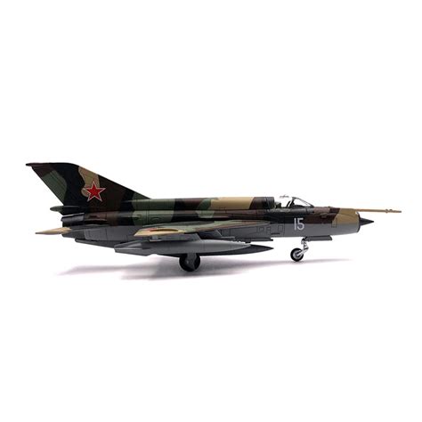 MiG-21 Fighter Interceptor Aircraft 1/72 Scale Diecast Model – old boy hobby