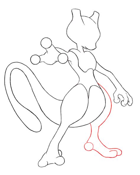 How To Draw Mewtwo From Pok 233 Mon Really Easy Drawing Tutorial - Photos