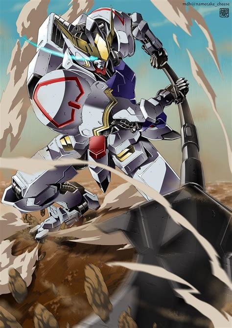 Iphone Gundam Barbatos Lupus Rex Wallpaper Barbatos lupus rex blood ...