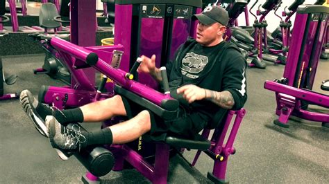 Planet Fitness - How To Use Seated Leg Curl Machine - YouTube