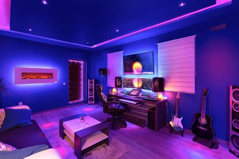 #DecoratingaGameRoominteriordesign | Video game room design, Bedroom setup, Home studio setup