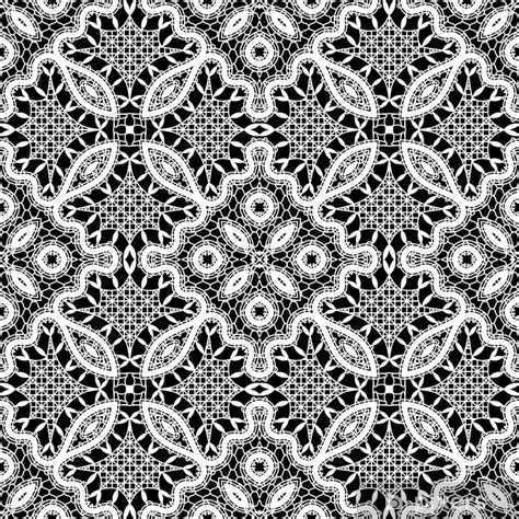 Wall Mural White lace texture, seamless pattern - PIXERS.US