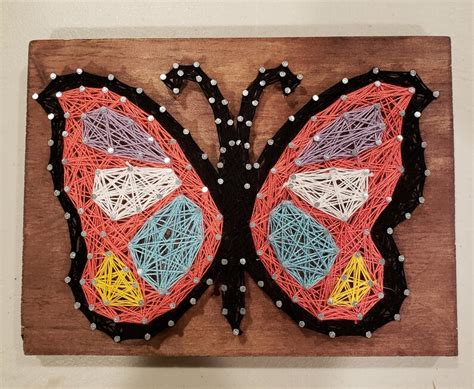 Butterfly String Art | Etsy