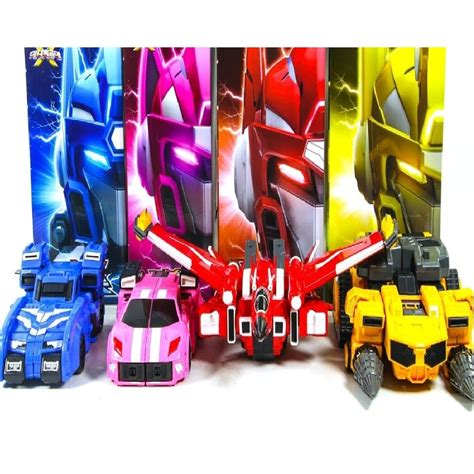 MINI FORCE Miniforce X Bolt /Semi /Max /Rucybot Transformer Combined Robot 2018 New Ver 4P ...