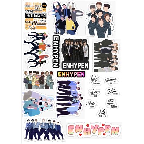 20pcs ENHYPEN sticker for journaling | Shopee Philippines