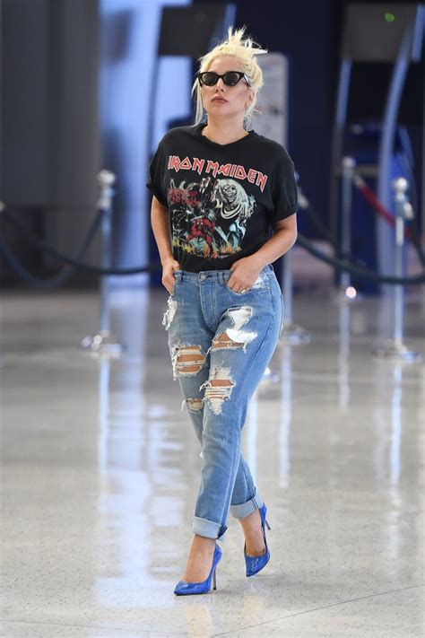 Lady Gaga Iron Maiden T-shirt | Moda rockera, Ropa rockera, Moda de ropa