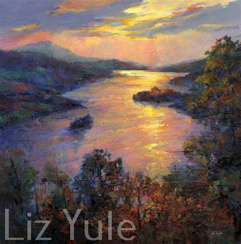 Loch Tummel Sunset - LIZYULE