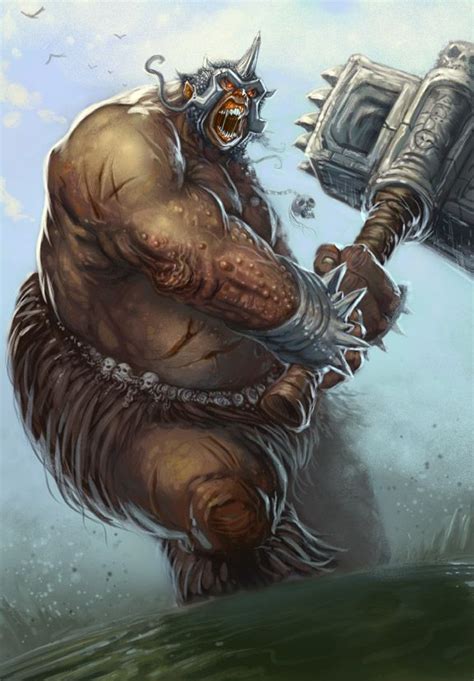 Ogre by ScottPurdy | Fantasy creatures art, Ogre, Fantasy monster