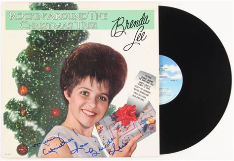 Brenda Lee Signed "Rockin' Around The Christmas Tree" Vinyl Record ...