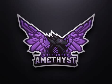 Team Amethyst Mascot Logo by Ania De Herrera on Dribbble