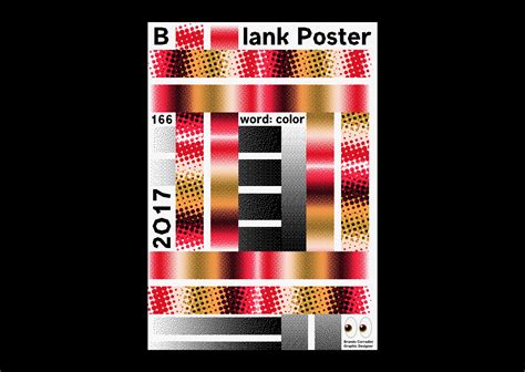 Color – Blank Poster 2017 :: Behance