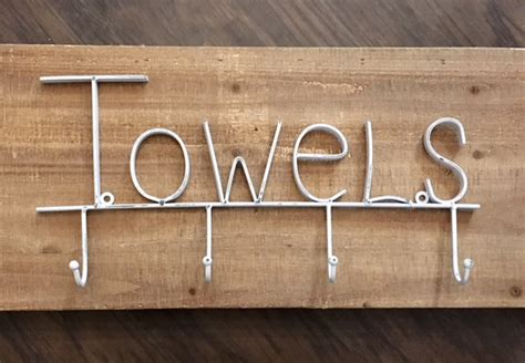 Towel Rack Pool Towel Rack Towel Hooks Towel Hooks - Etsy