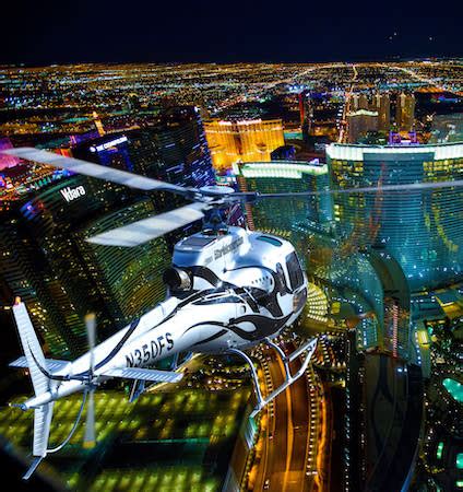 Las Vegas Helicopter Night Strip Flight Tour