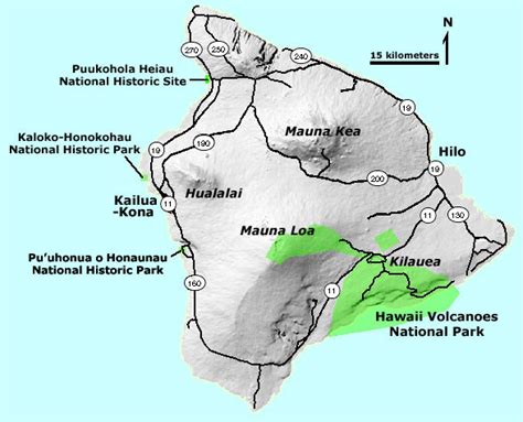 Hawaii Volcanoes - Map | U.S. Geological Survey
