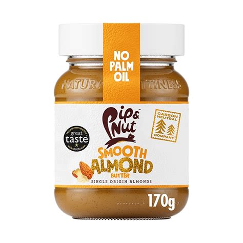 Pip & Nut Almond Butter 1kg | Smooth Almond | Holland & Barrett