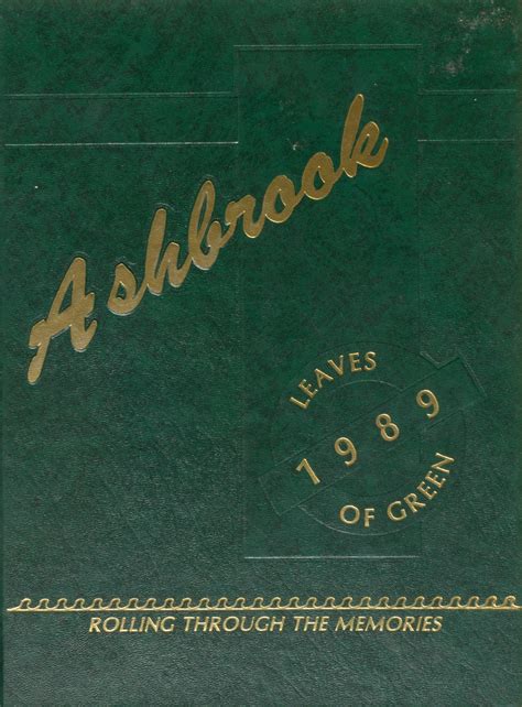 1989 yearbook from Ashbrook High School from Gastonia, North Carolina for sale