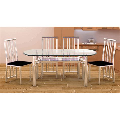6 Seater Dining Table Set - Greeninterio