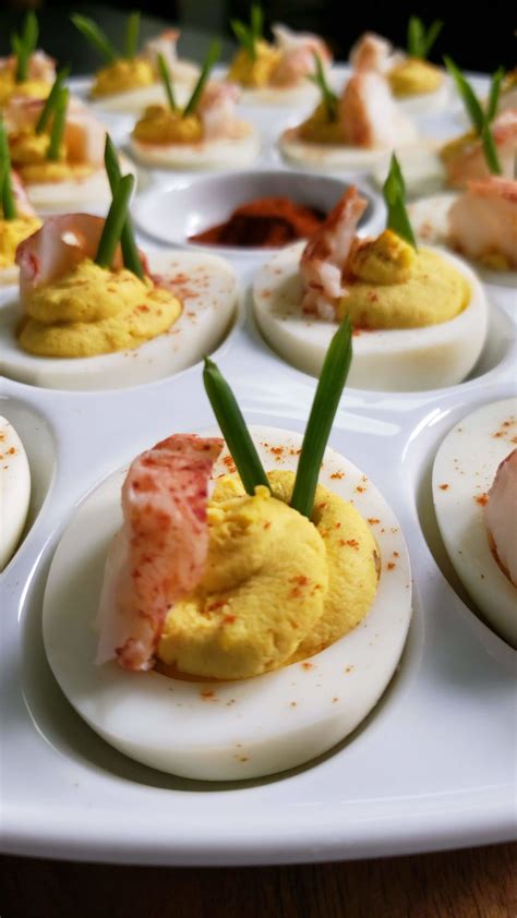 Lobster Deviled Eggs – Chef Jamika