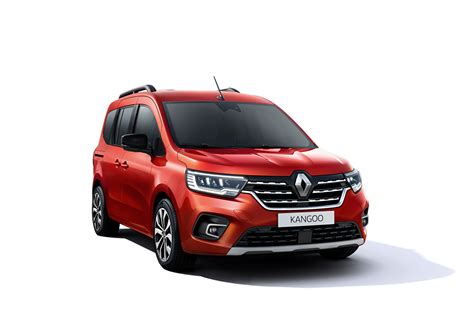 Fotos Renault Kangoo, 2021 Ein Van Rot Autos Metallisch Weißer