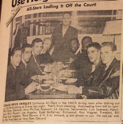 Columbian newspaper clipping 02.08.52 – Varsity Letters