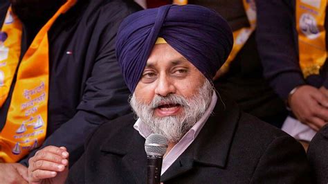 Punjab election 2022 Akali Dal will win 80 seats I am CM face Sukhbir ...