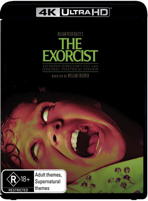 The Exorcist and The Exorcist Extended Directors Cut 4K Ultra HD Blu Rays