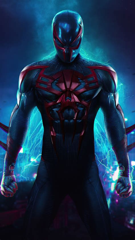 1080x1920 The Spider Man 2099 Iphone 7,6s,6 Plus, Pixel xl ,One Plus 3,3t,5 ,HD 4k Wallpapers ...