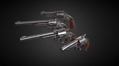 Merwin Hulbert Revolver - Buy Royalty Free 3D model by Akinaro [d3a1960 ...