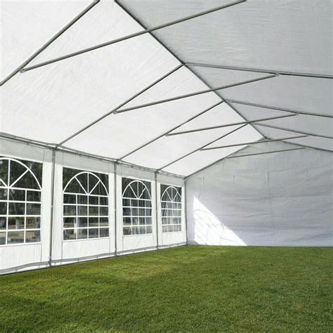 Waterproof PE Marquee 6m x 12m Heavy Duty Gazebo - TJ Lighting LTD