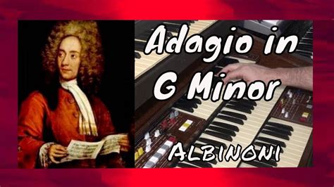 *SONG - Adagio In G Minor For Strings and Organ - Tomaso Albinoni ...