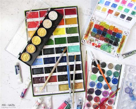 Everything You Ever Wanted to Know About Art Journaling Supplies + Free ...