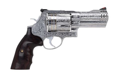 Smith & Wesson 500 Custom Engraved .500 Magnum caliber revolver for sale.