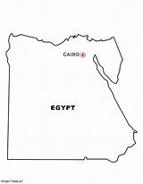 Egypts Map coloring Page sketch template