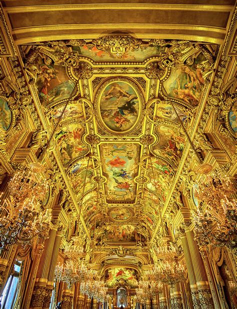 Palais Garnier Ceiling Photograph by Dan Mihai - Fine Art America