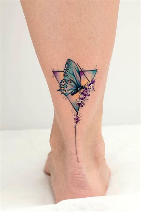 76 Beautiful Butterfly Tattoo Ideas to Decorate Your Body | Butterfly tattoo, Butterfly leg ...