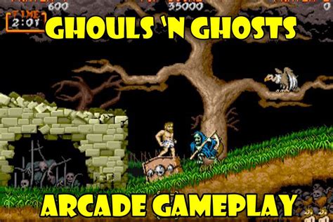 Ghouls 'N Ghosts arcade gameplay. Stage 1 - YouTube