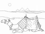 Desert Scene 1 Coloring Page  Free Printable Pages For Kids sketch template